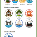 Icons für Kita-Gruppen Kolibri